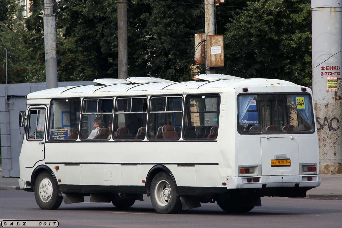 Воронежская область, ПАЗ-4234 № АУ 930 36