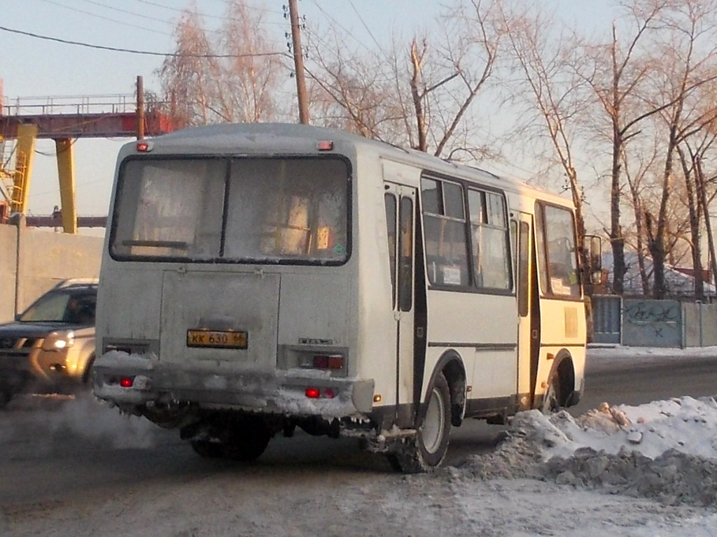 Свердловская область, ПАЗ-32054 № КК 630 66