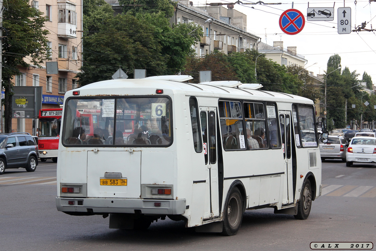 Воронежская область, ПАЗ-4234 № ВВ 583 36