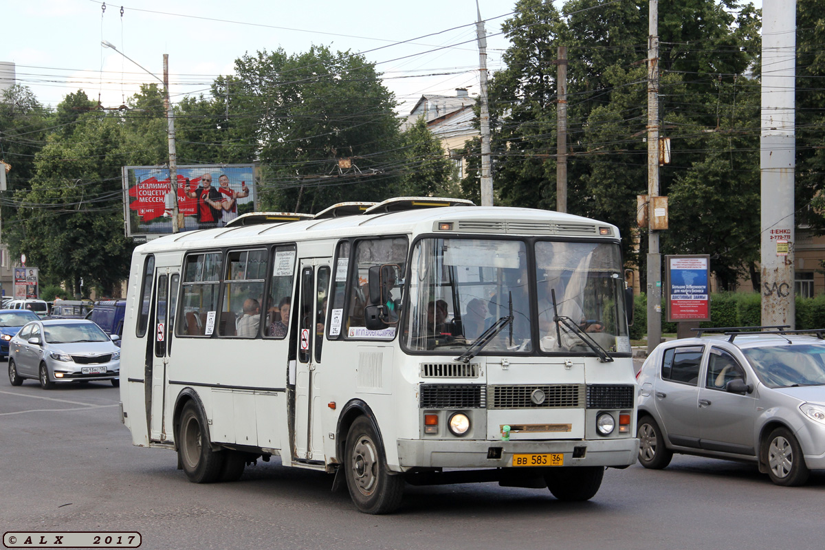 Воронежская область, ПАЗ-4234 № ВВ 583 36