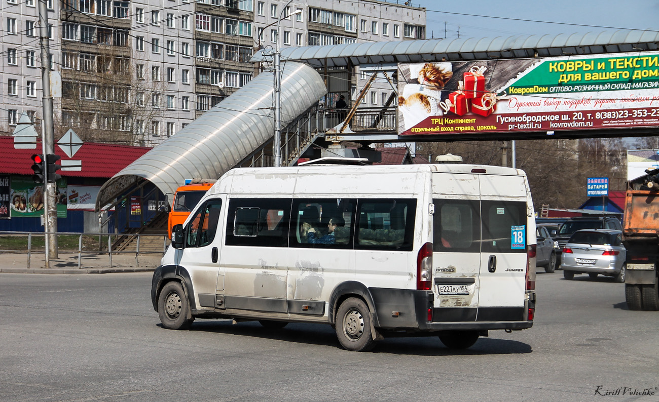 Новосибирская область, Авто Вектор 454222 (Citroёn Jumper) № Е 227 КУ 154