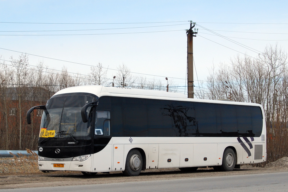 Тюменская область, King Long XMQ6120C № АЕ 940 72