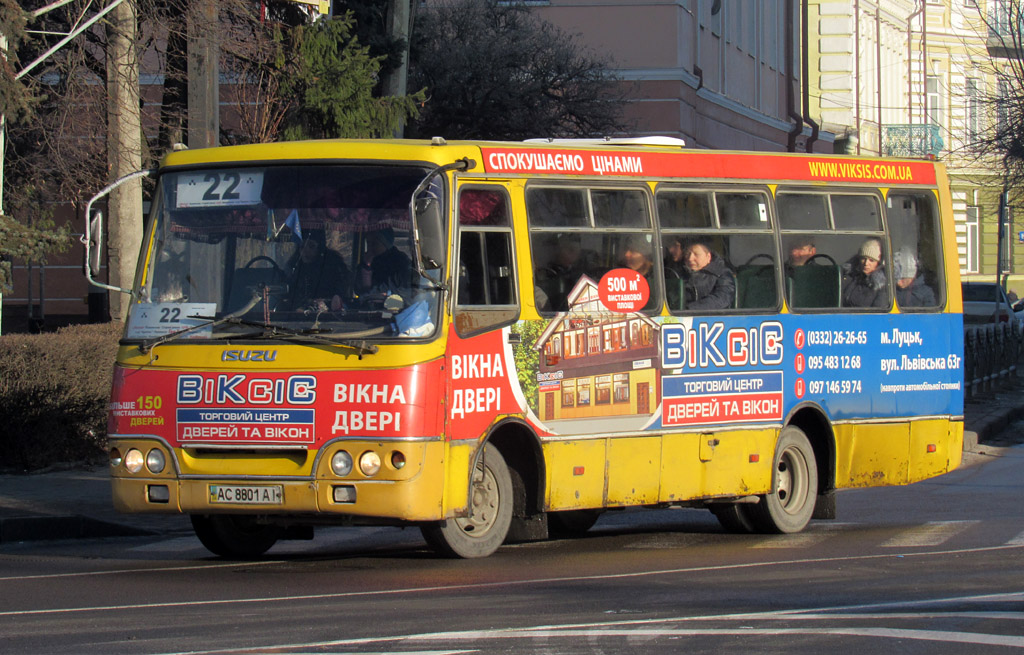 Волынская область, Богдан А09202 № AC 8801 AI