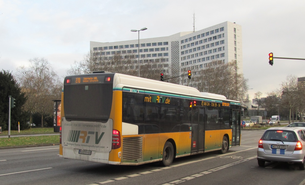 Гессен, Mercedes-Benz O530LEÜ Citaro facelift LE Ü № RÜD-MO 402