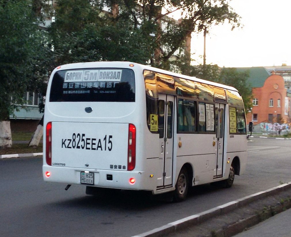 Северо-Казахстанская область, Lishan LS6670G № 825 EEA 15