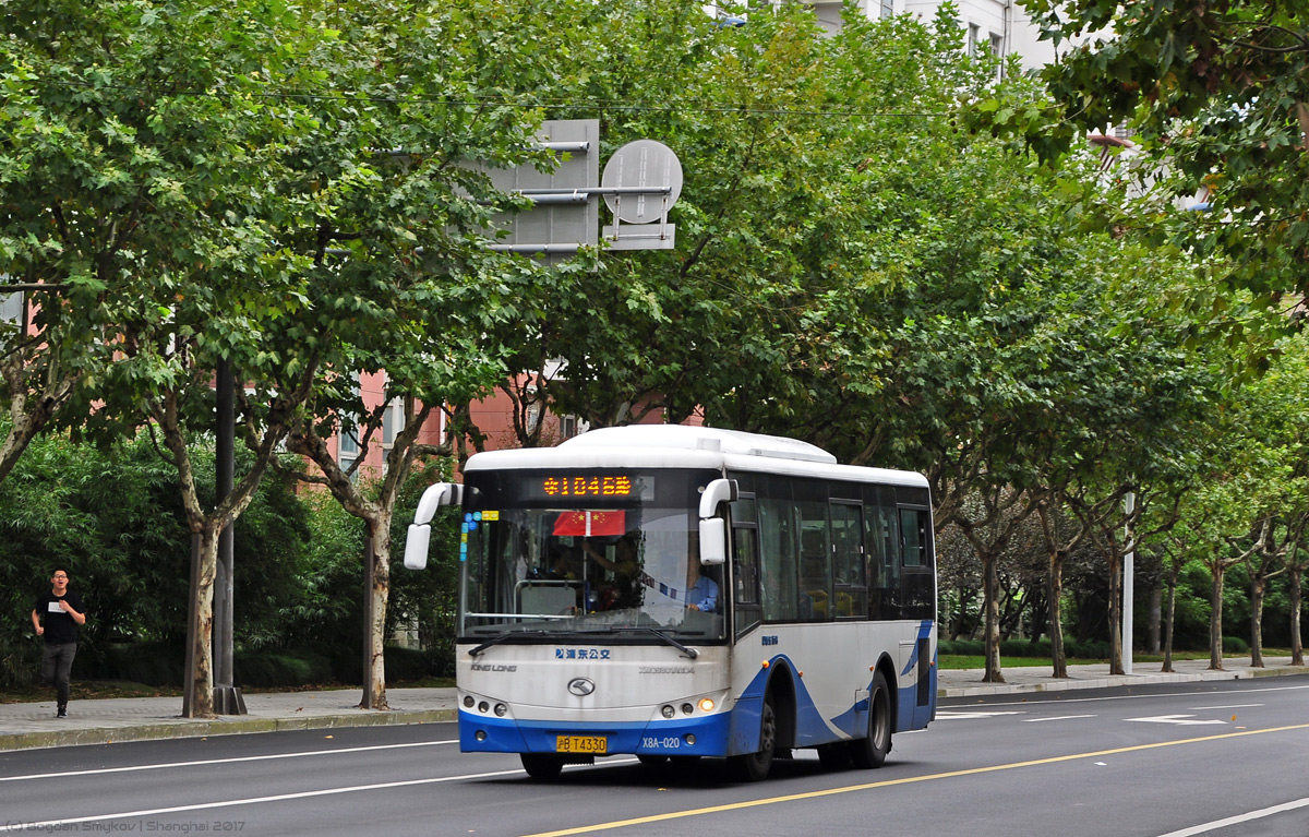 Китай, King Long XMQ6801AGD4 № 沪B T4330
