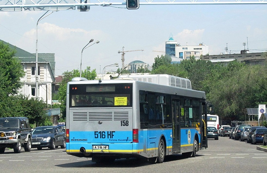 Алматы, Yutong ZK6120HGM № 158