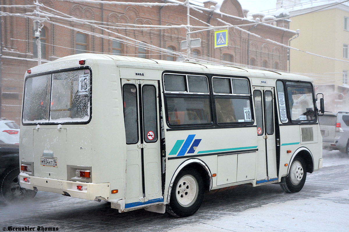 Саха (Якуція), ПАЗ-32053 № М 934 КТ 14