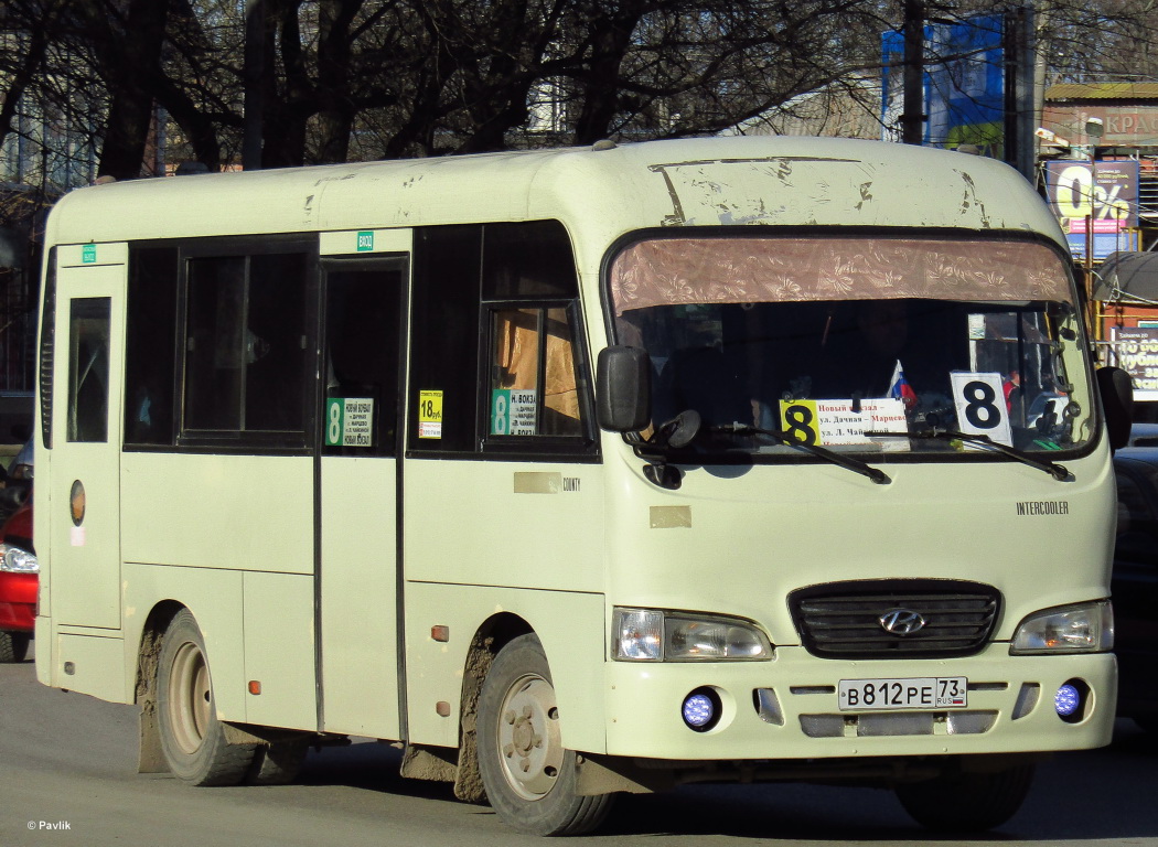 Ростовская область, Hyundai County SWB C08 (РЗГА) № В 812 РЕ 73