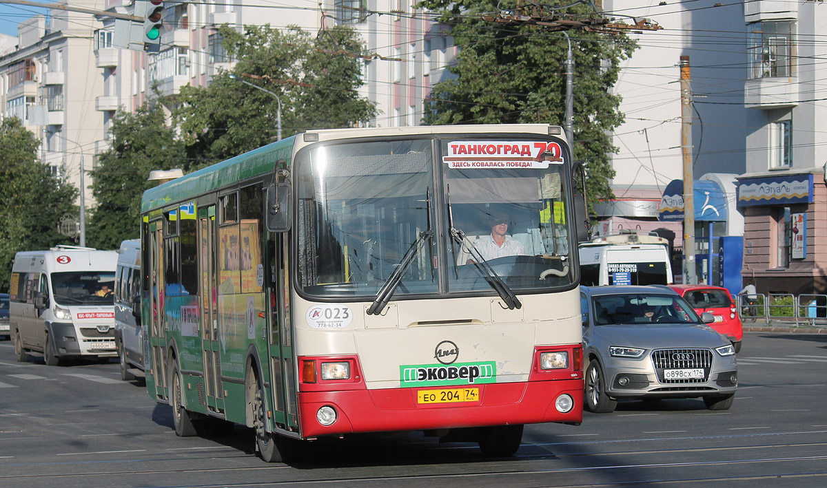 Челябинская область, ЛиАЗ-5256.53 № 023