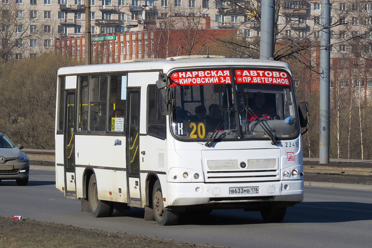 Санкт-Петербург, ПАЗ-320402-05 № n345