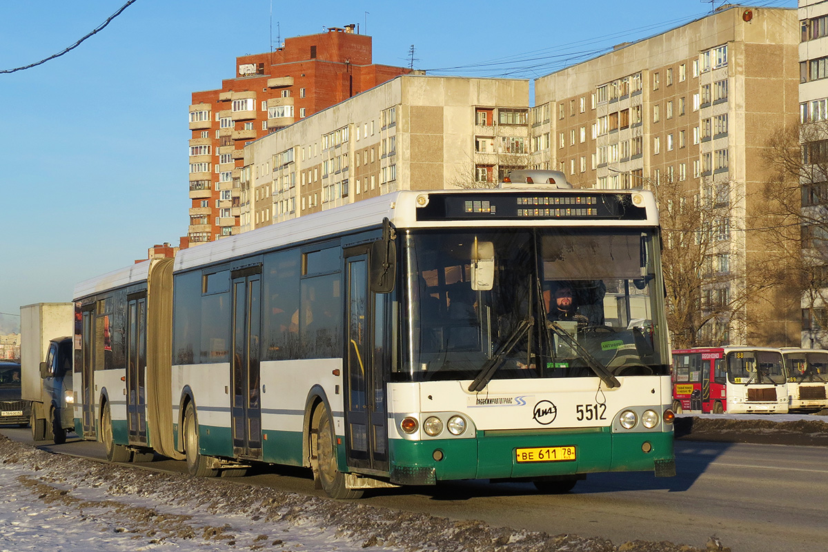 Санкт-Петербург, ЛиАЗ-6213.20 № 5512