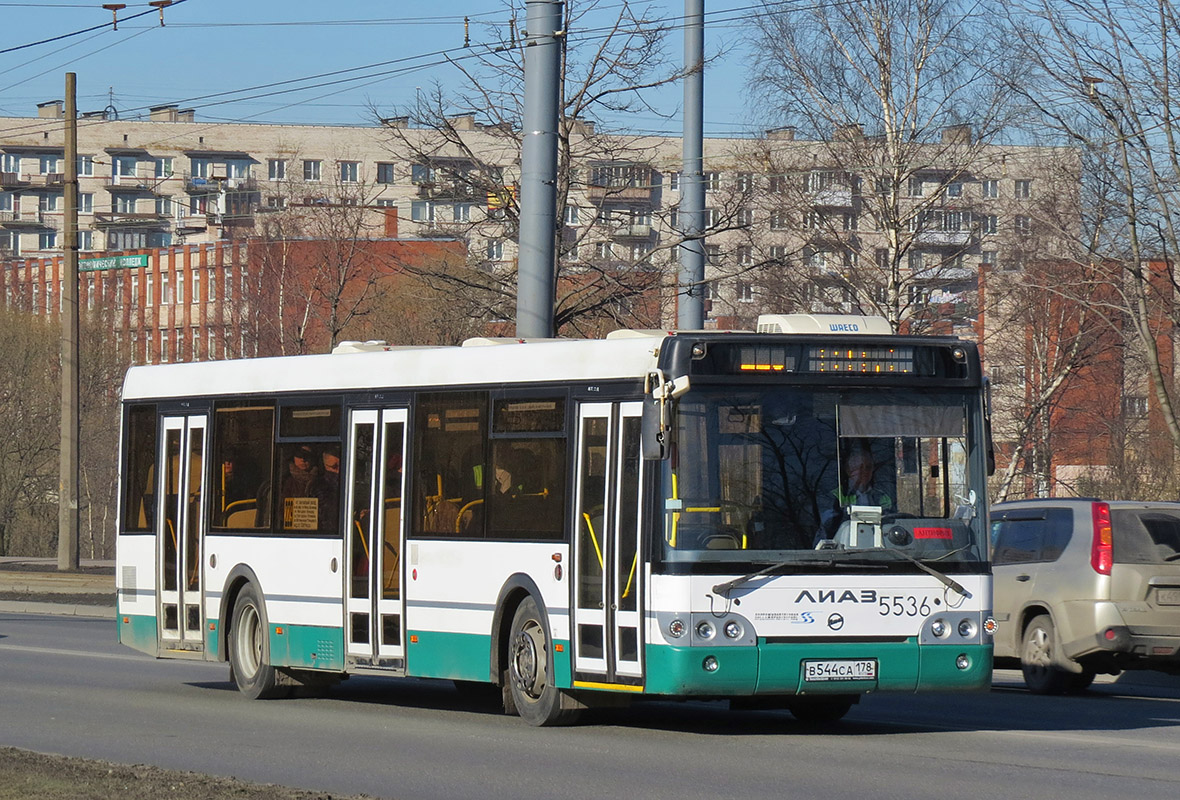 Санкт-Петербург, ЛиАЗ-5292.60 № 5536