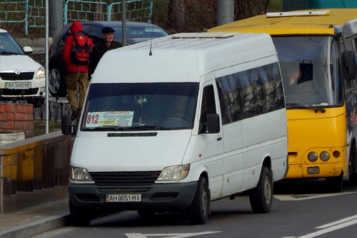 Киевская область, Mercedes-Benz Sprinter W903 313CDI № AH 0051 MI