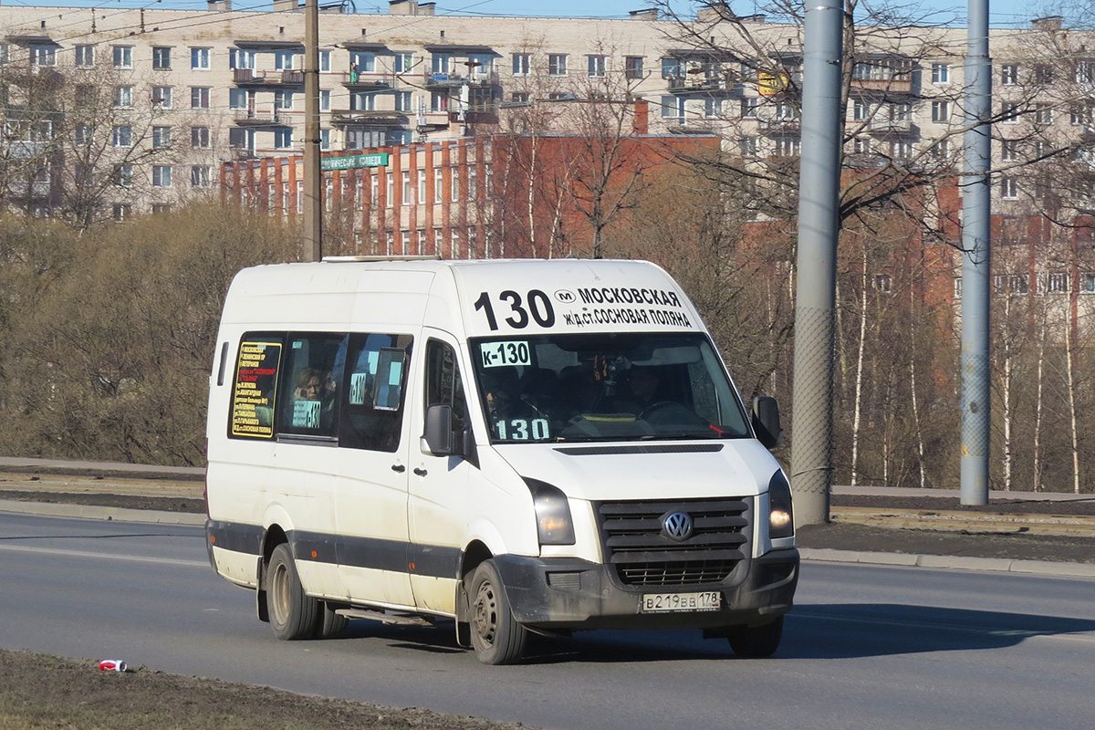 Санкт-Петербург, БТД-2219 (Volkswagen Crafter) № В 219 ВВ 178