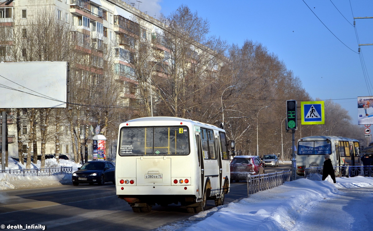 Томская область, ПАЗ-32054 № Е 380 ЕВ 70