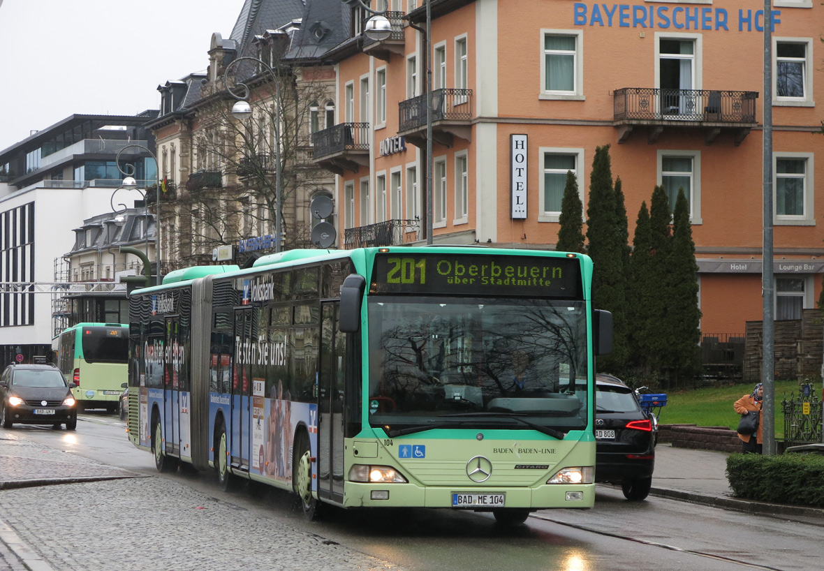 Баден-Вюртемберг, Mercedes-Benz O530G Citaro G № 104