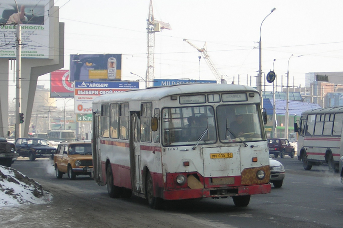 Новосибирская область, ЛиАЗ-677М № 2262