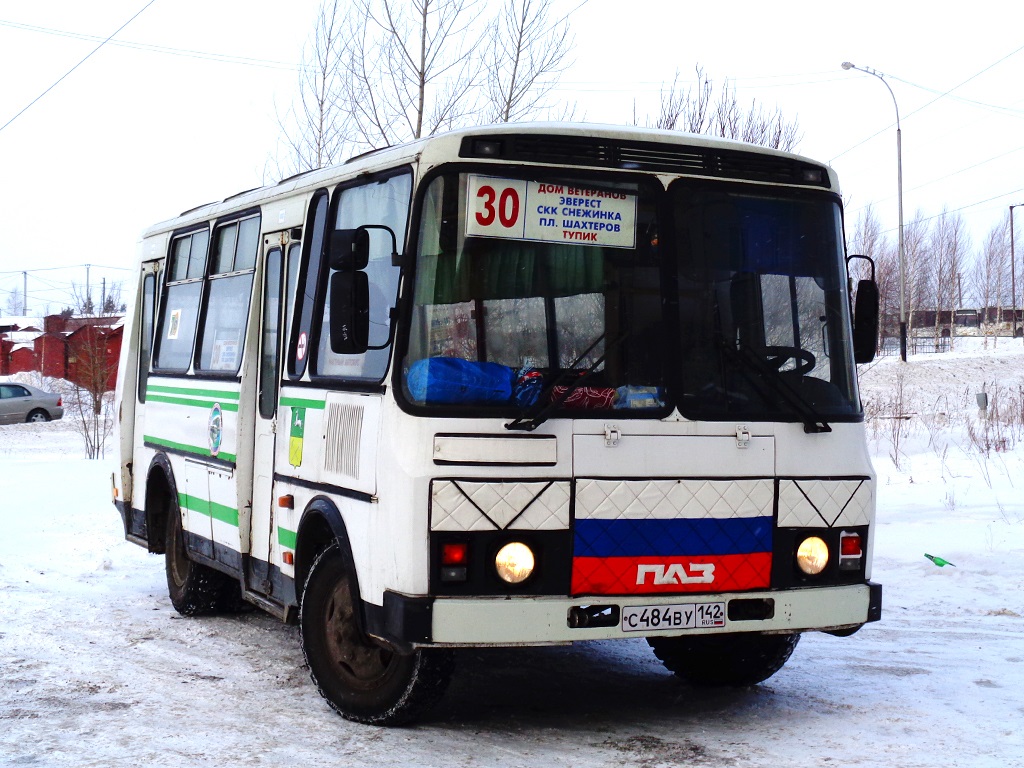 Кемеровская область - Кузбасс, ПАЗ-32054 № С 484 ВУ 142 — Фото — Автобусный  транспорт