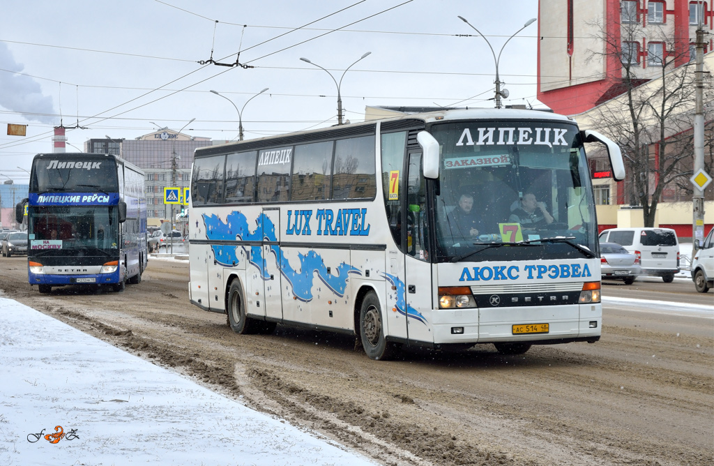 Липецкая область, Setra S315HDH № АС 514 48