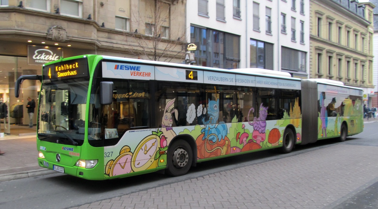 Hesse, Mercedes-Benz O530G Citaro facelift G # 327