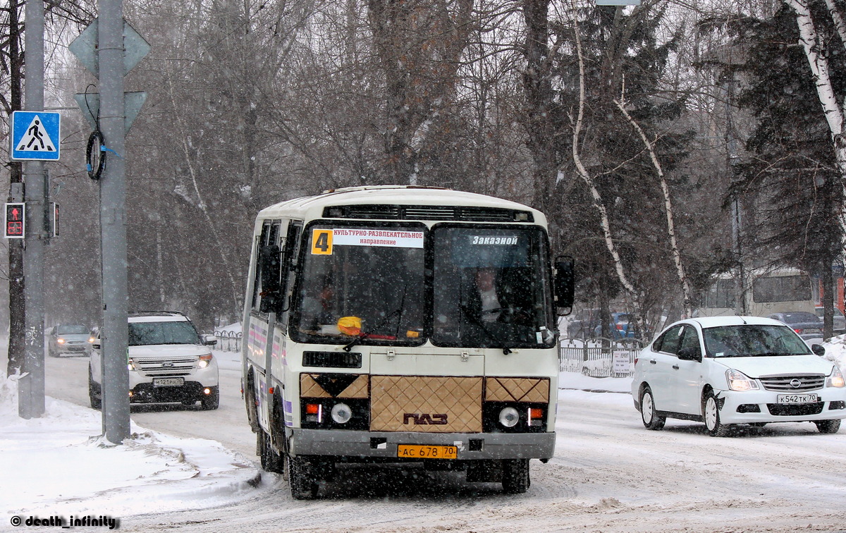 Томская область, ПАЗ-32051-110 № АС 678 70