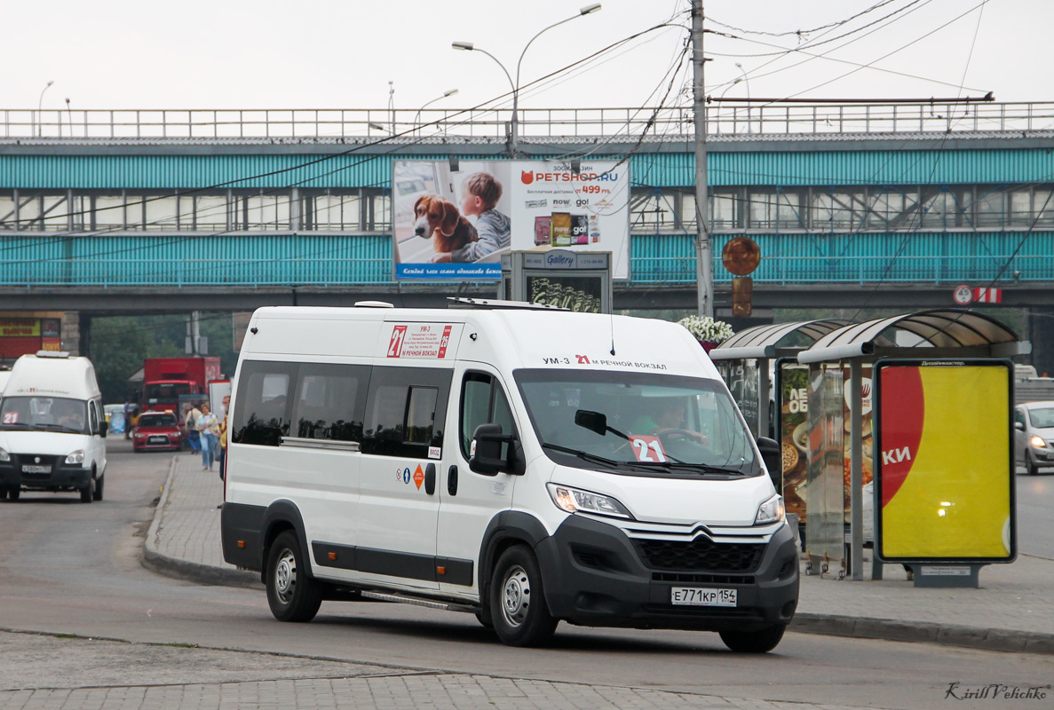 Новосибирская область, Нижегородец-2227W (Citroёn Jumper) № Е 771 КР 154