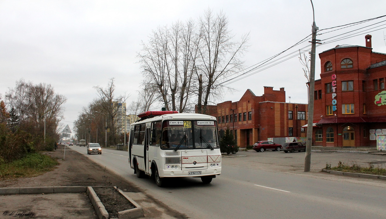 Томская область, ПАЗ-32054 № К 316 ТТ 70