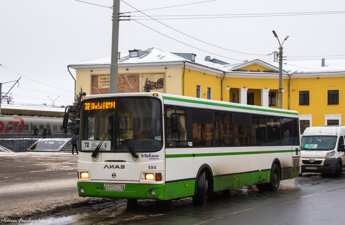 Ярославская область, ЛиАЗ-5256.60 № 594