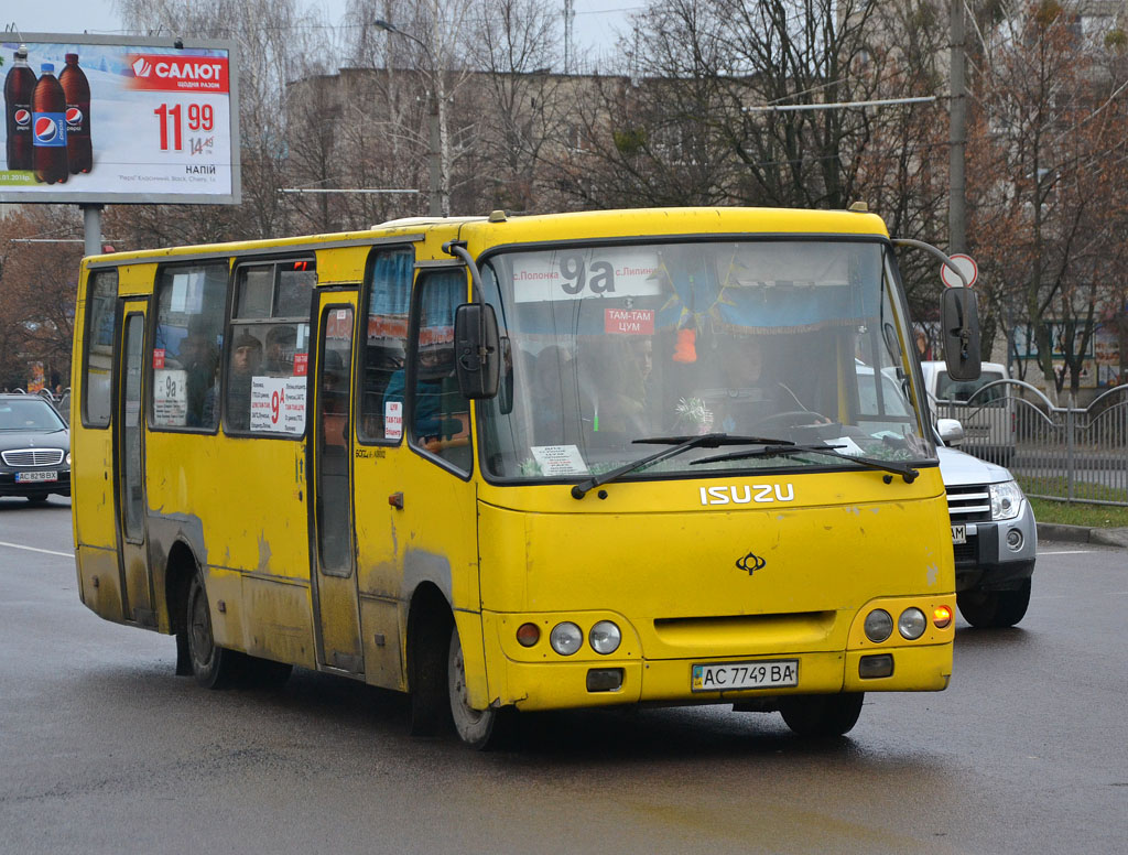 Волынская область, Богдан А09302 № AC 7749 BA