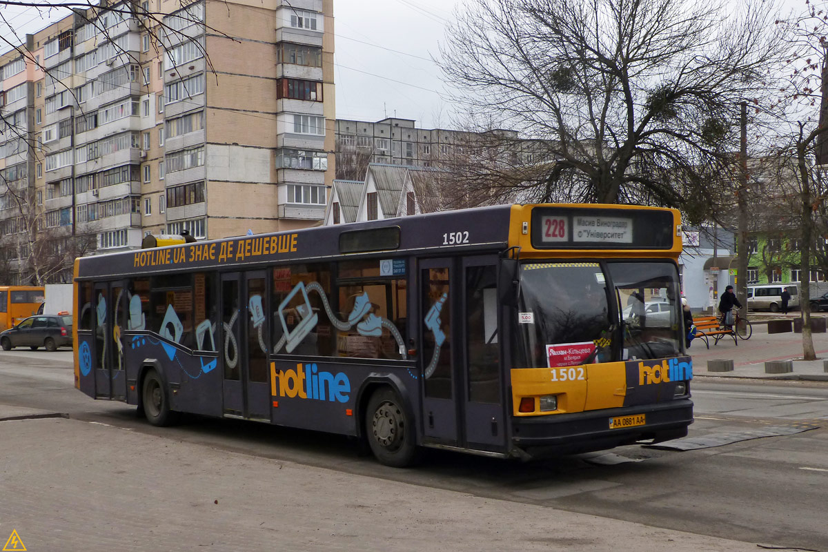 Kijów, MAZ-103.076 Nr 1502