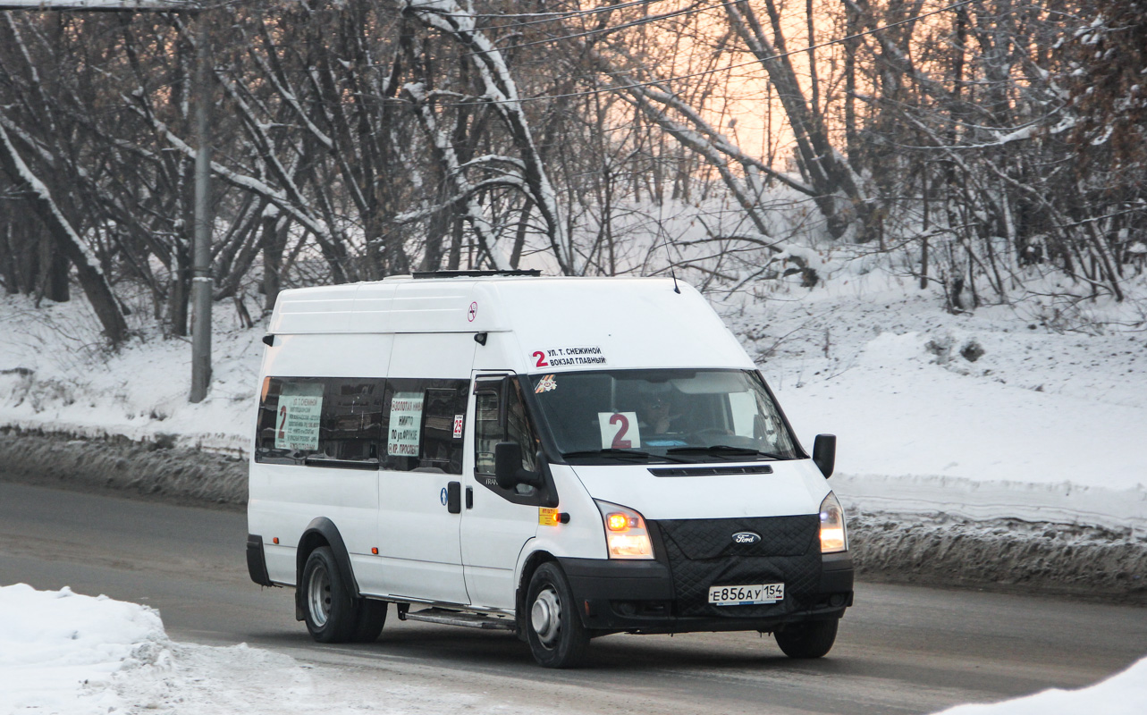 Новосибирская область, Автодом (Ford Transit) № Е 856 АУ 154