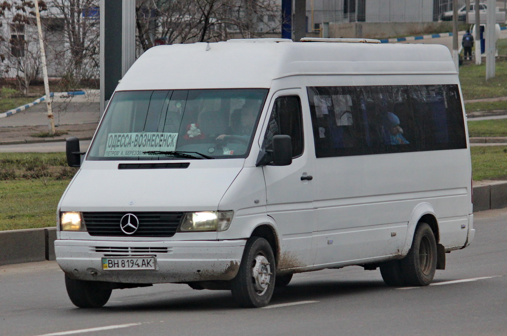 Одесская область, Mercedes-Benz Sprinter W904 412D № BH 8194 AK