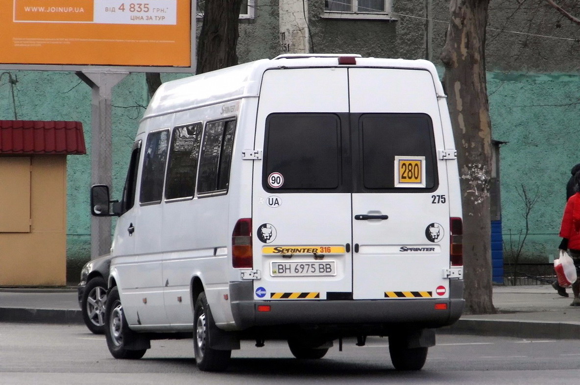 Одесская область, Mercedes-Benz Sprinter W903 316CDI № 275