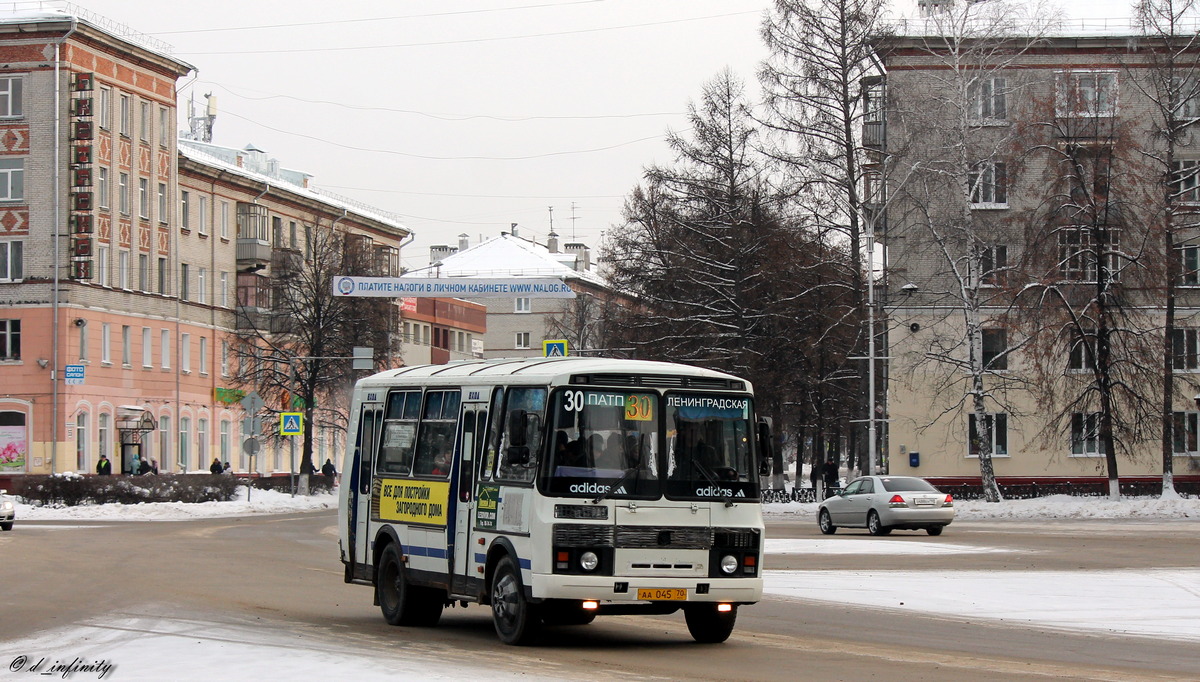 Томская область, ПАЗ-32054 № АА 045 70