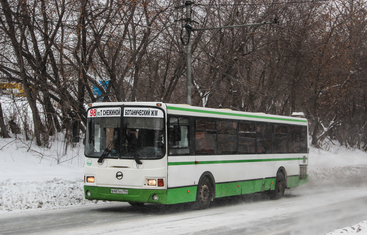 Новосибирская область, ЛиАЗ-5256.36 № В 487 ХО 154