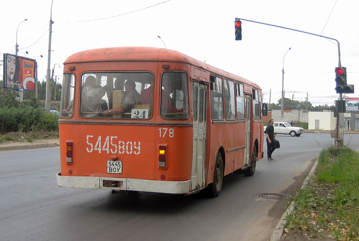 Вологодская область, ЛиАЗ-677М № 178