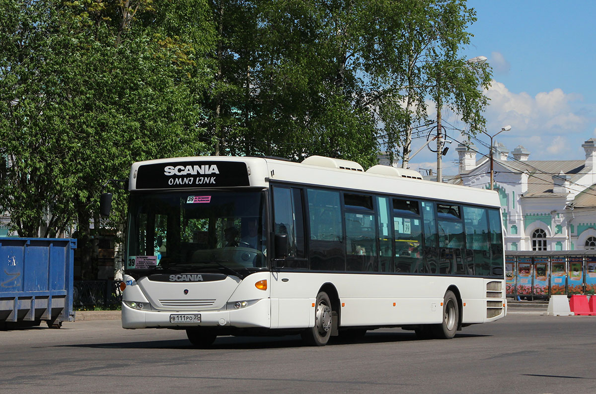 Вологодская область, Scania OmniLink II (Скания-Питер) № В 111 РО 35