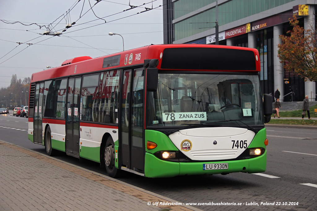 Польша, Scania OmniCity I № 7405