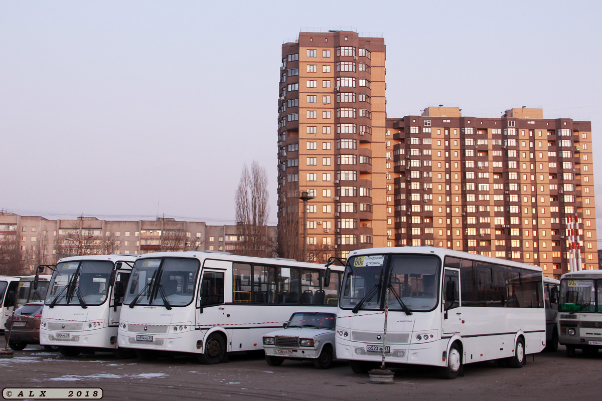 Воронежская область, ПАЗ-320414-04 "Вектор" (1-2) № О 523 НН 31