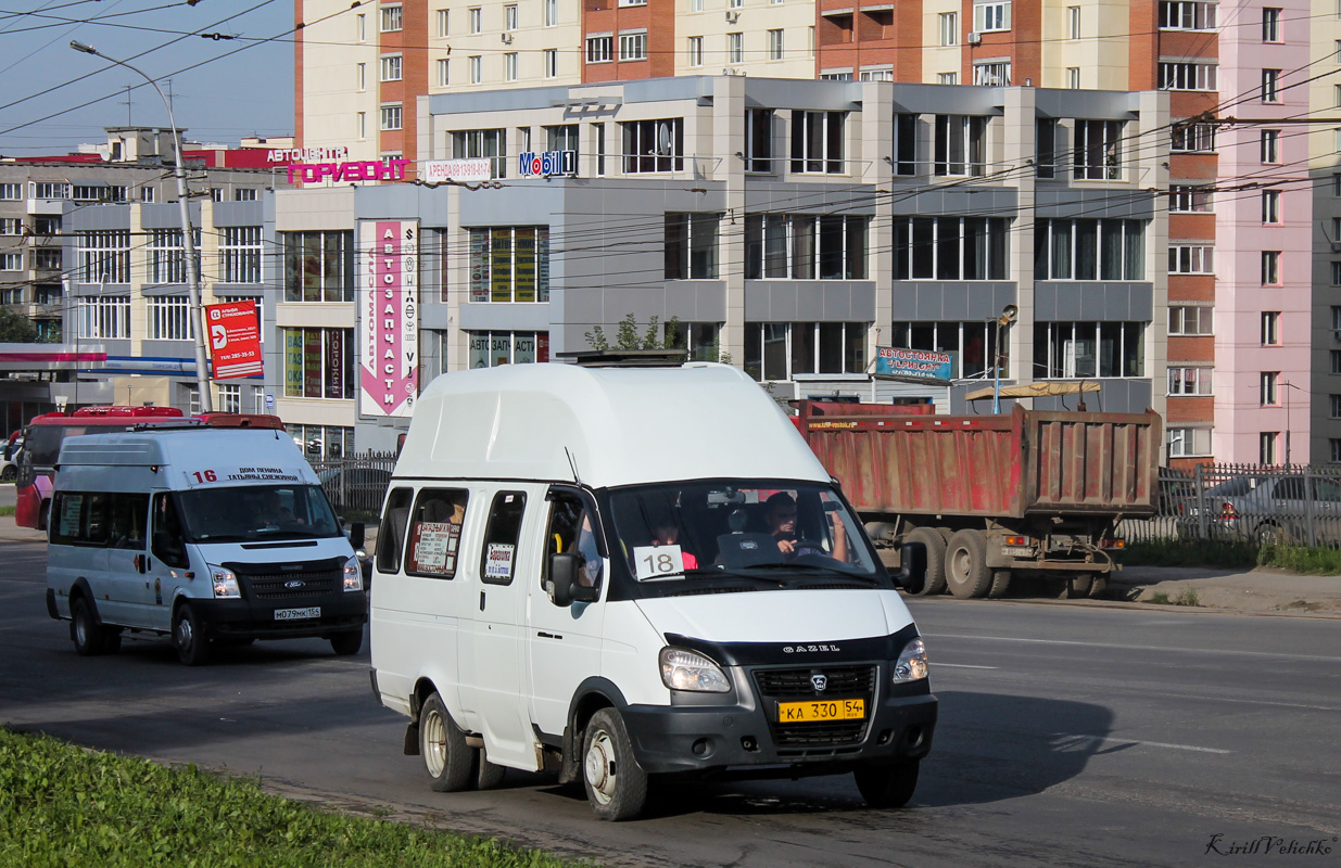 Novosibirsk region, Luidor-225000 (GAZ-322133) № КА 330 54