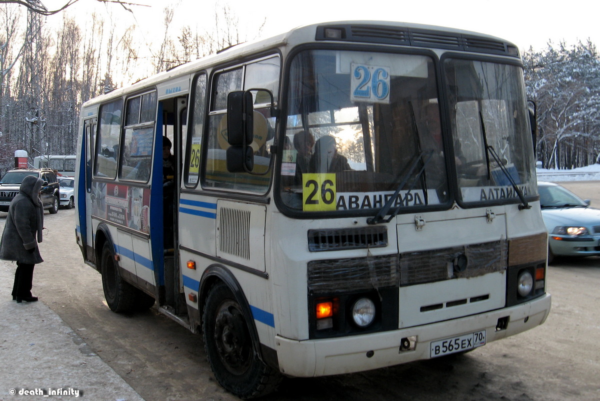 Томская область, ПАЗ-32054 № В 565 ЕХ 70