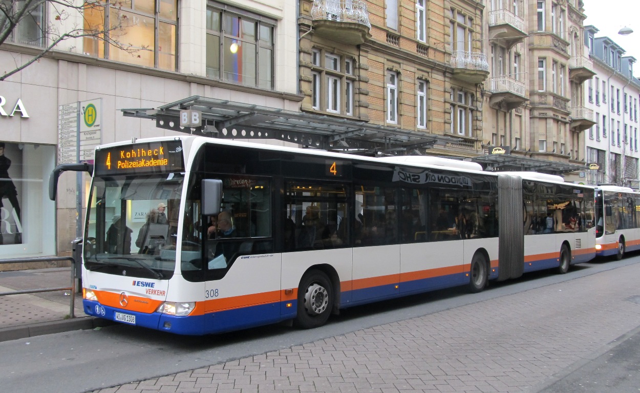 Гессен, Mercedes-Benz O530G Citaro facelift G № 308