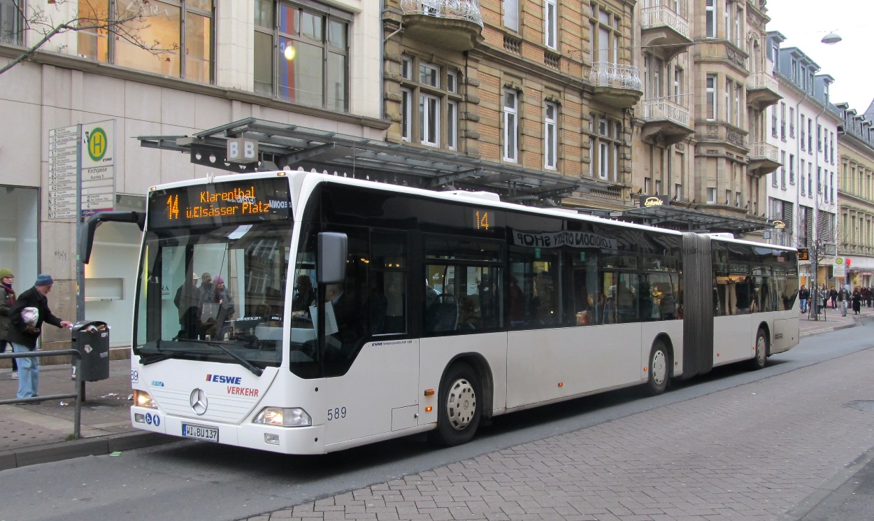 Гессен, Mercedes-Benz O530G Citaro G № 589