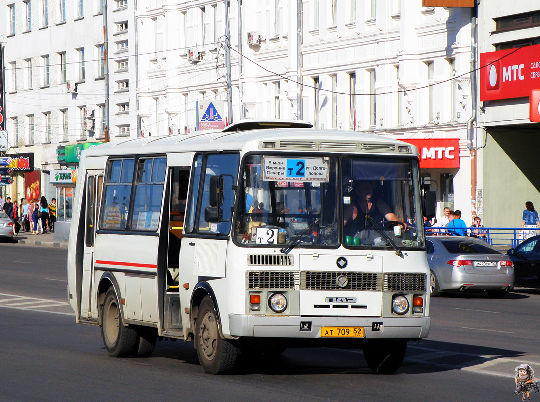 Нижегородская область, ПАЗ-32054 № АТ 709 52