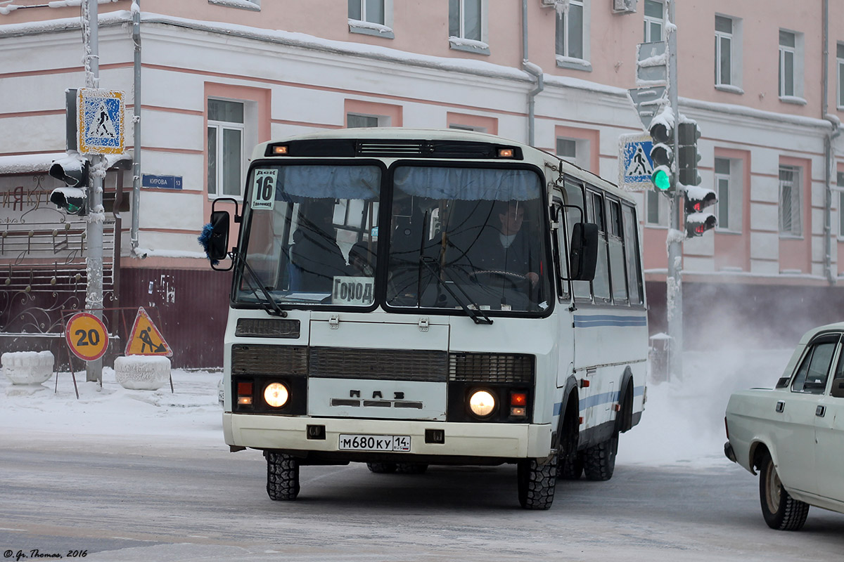 Саха (Якутия), ПАЗ-32054 № М 680 КУ 14