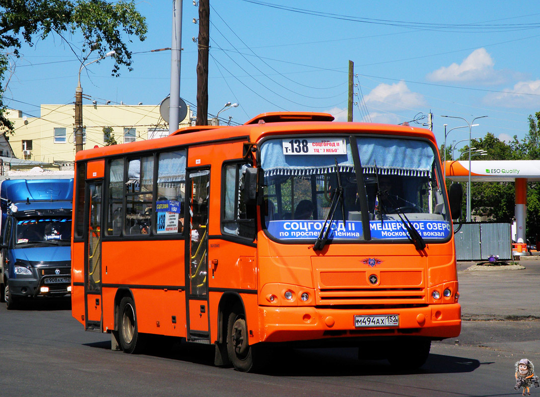 Нижегородская область, ПАЗ-320402-05 № М 494 АХ 152