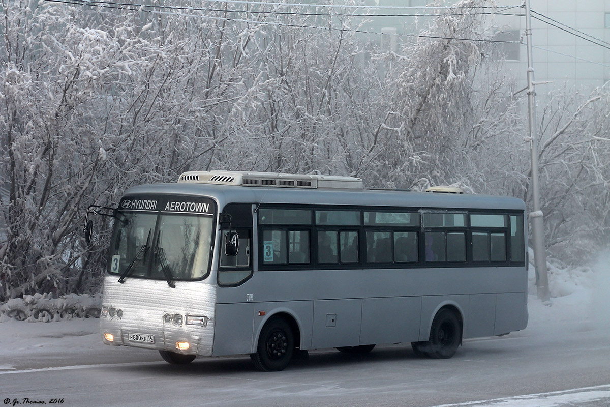 Sacha (Jakucja), Hyundai New Super AeroTown Nr Р 800 КН 14