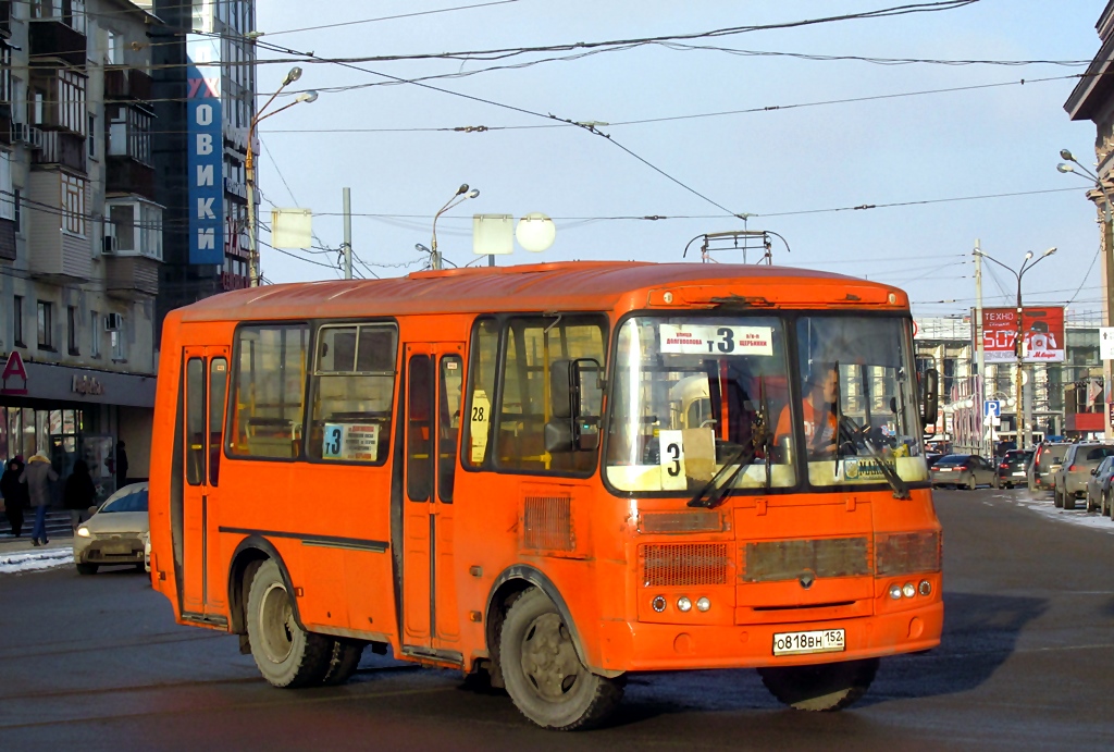 Нижегородская область, ПАЗ-32054 № О 818 ВН 152