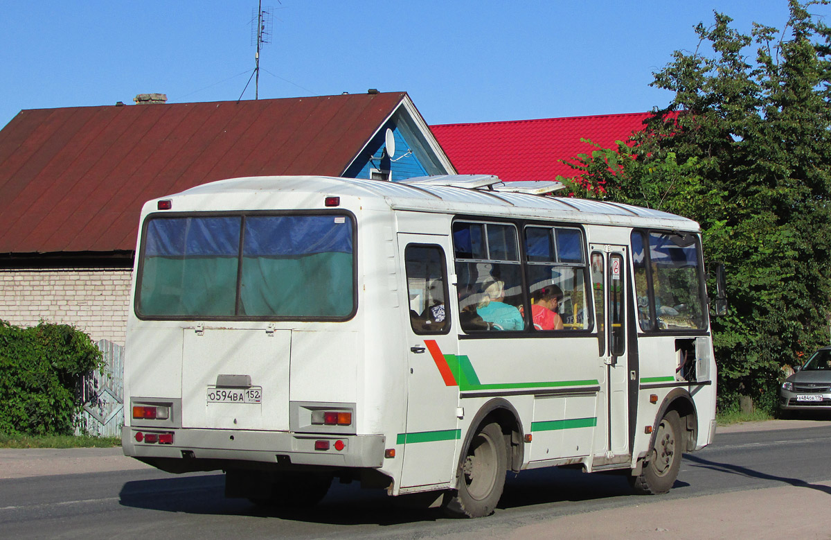 Нижегородская область, ПАЗ-32053 № О 594 ВА 152